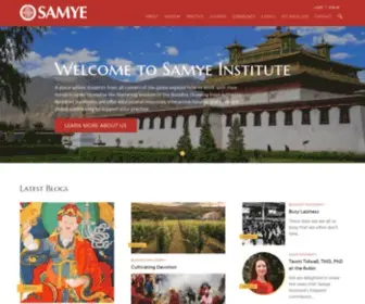 Samyeinstitute.org(Samye Institute) Screenshot