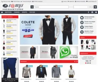 Samys.com.br(Samys Megastore) Screenshot