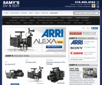 Samysdv.com(Professional Video Cameras) Screenshot