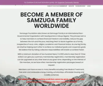 SamZuga.org(Home of Samzuga family worldwide) Screenshot