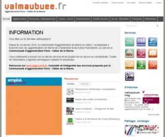 San-Valmaubuee.fr(Agglomération de Marne) Screenshot