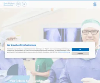 Sana-HU.de(Sana Kliniken Sommerfeld) Screenshot