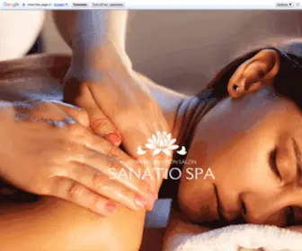 Sana-SPA.com(SANATIOはアジア人らしい繊細な美を訴求した、全く新しいアジア) Screenshot