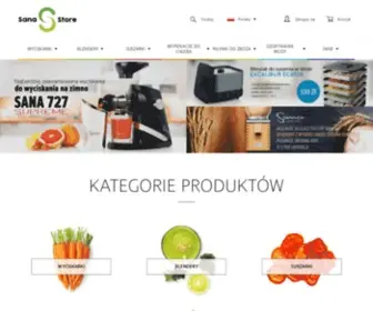 Sana-Store.pl(Sana Store) Screenshot