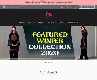 Sanaayyantextile.com(Create an Ecommerce Website and Sell Online) Screenshot