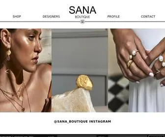 Sanaboutique.com.au(SANA Boutique Claremont) Screenshot