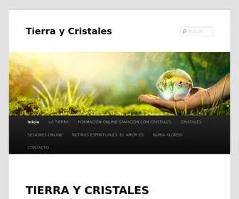 Sanacioncristal.com(Tierra y Cristales) Screenshot