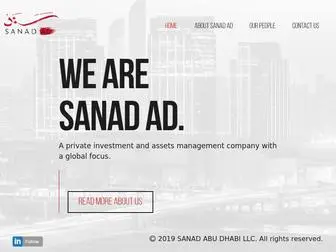 Sanadad.ae(Sanad AD) Screenshot