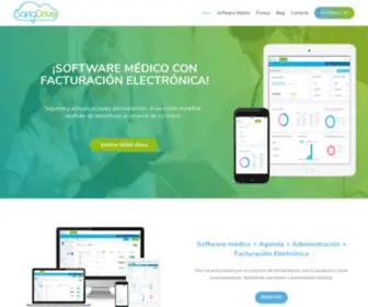 Sanadrive.com(Software Médico online) Screenshot