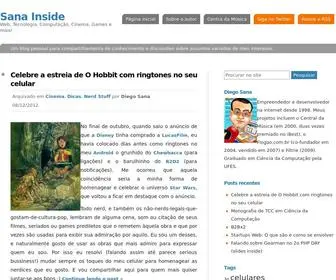 Sanainside.com(Sana inside) Screenshot