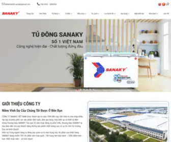 Sanakyvietnam.com.vn(Sanaky Việt Nam) Screenshot