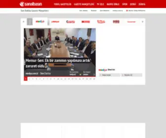 Sanalbasin.com(Son Dakika Gazete Manşetleri) Screenshot