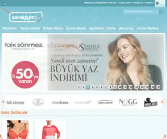 Sanalgiyim.com(Birçok) Screenshot