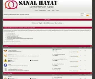 Sanalhayat.net(Sanal Hayat Keyifli Forumun Tek Adresi) Screenshot