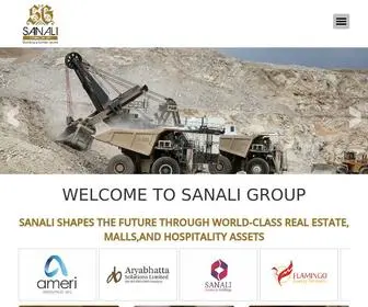 Sanali.com(Sanali group) Screenshot