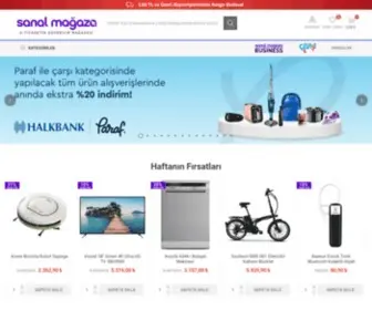 Sanalmagaza.com.tr(E-ticaretin Güvenilir Mağazası) Screenshot