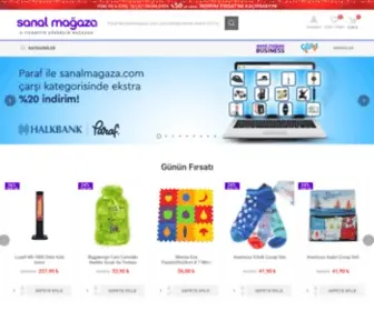 Sanalmagaza.com(E-ticaretin Güvenilir Mağazası) Screenshot