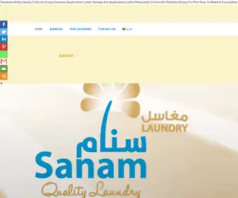 Sanamlaundry.com(Sanamlaundry) Screenshot