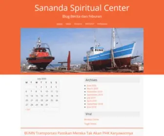 Sanandaspiritualcenter.com(Sananda Spiritual Center) Screenshot