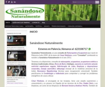 Sanandose.com(Salud natural) Screenshot