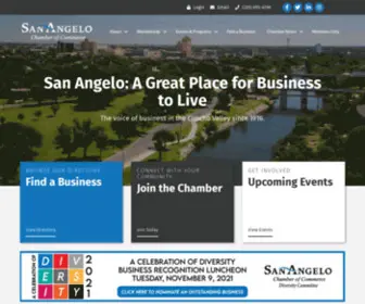 Sanangelo.org(San Angelo Chamber of Commerce) Screenshot