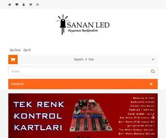 Sananled.com(Sanan Led Market Ltd) Screenshot