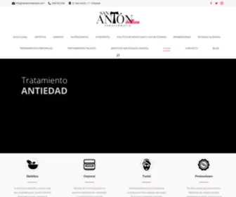 Sanantonbelleza.com(San Anton Belleza) Screenshot