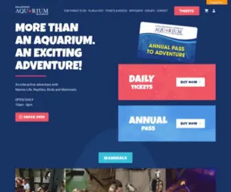 Sanantonioaquarium.net(San Antonio Aquarium) Screenshot