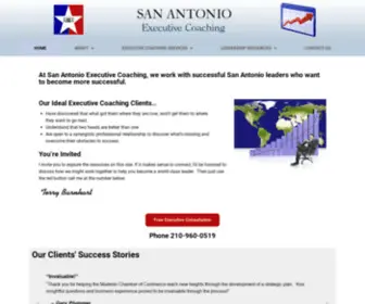 Sanantonioexecutivecoaching.com(San Antonio Executive Coaching and Leadership Development) Screenshot