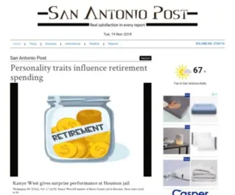 Sanantoniopost.com(San Antonio Post) Screenshot