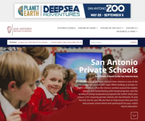 Sanantonioprivateschools.com(Sanantonioprivateschools) Screenshot