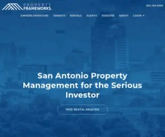 Sanantoniopropertymanagementpf.com(San Antonio Property Management and Property Managers) Screenshot