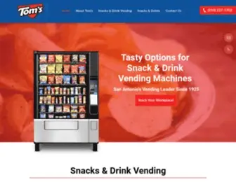 Sanantoniosnacks.com(Vending & Snacks) Screenshot