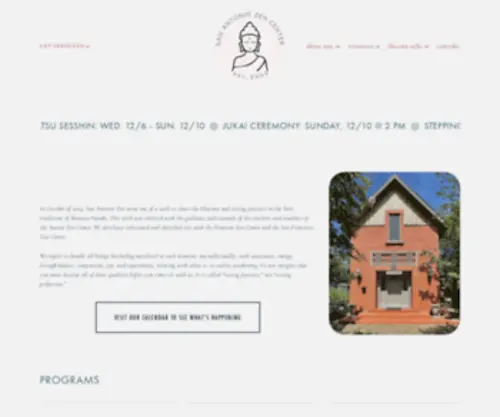 Sanantoniozen.org(San Antonio Zen Center) Screenshot