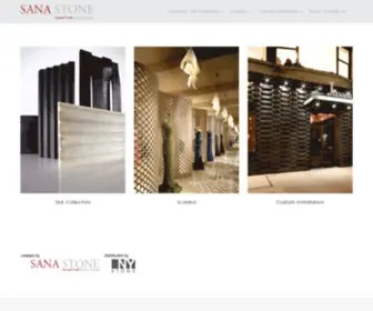 Sanastone.com(SANA STONE) Screenshot