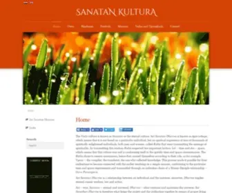 Sanatankultura.com(Sanatan kultura) Screenshot