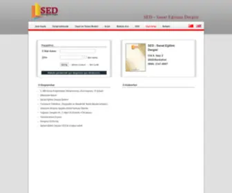 Sanategitimidergisi.com(SED) Screenshot