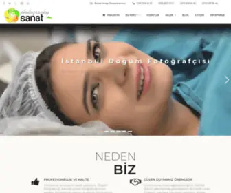 Sanatfotograf.com(Sanat Fotoğraf İstanbul Doğum fotoğrafçısı) Screenshot