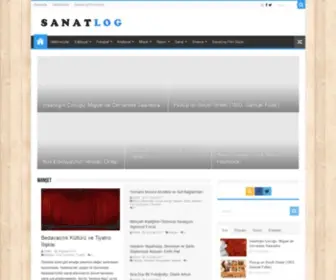 Sanatlog.com(Sanat için SanatLog) Screenshot