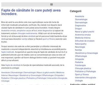 Sanatoasa.com(Fapte) Screenshot