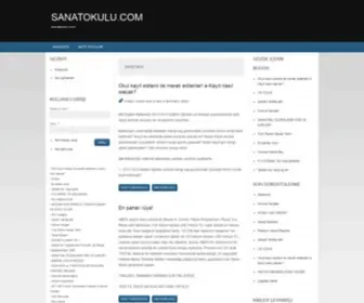 Sanatokulu.com(Sanatokulu) Screenshot