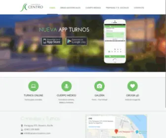 Sanatoriocentro.com(Sanatorio Centro) Screenshot