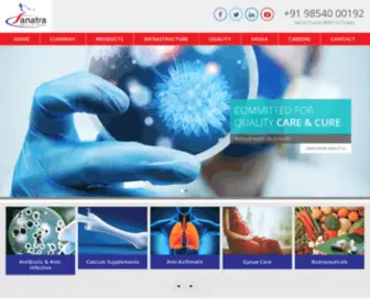 Sanatrahealthcare.com(Sanatra Health Care) Screenshot