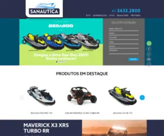 Sanautica.com.br(Sanáutica) Screenshot