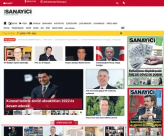 Sanayicidergisi.com.tr(SANAYİCİ) Screenshot