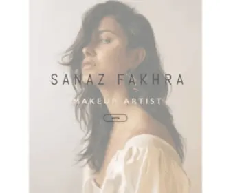 SanazFakhra.com(SANAZ FAKHRA MAKEUP) Screenshot