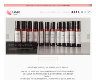 Sanbebeauty.com(Sanbe Beauty) Screenshot