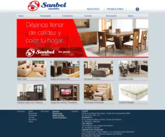 Sanbelmuebles.com(Sanbel Muebles) Screenshot