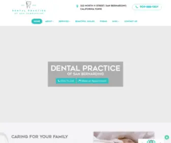 Sanbernardinofamilydental.com(Best Dentist) Screenshot