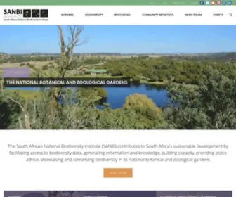 Sanbi.org(Home) Screenshot